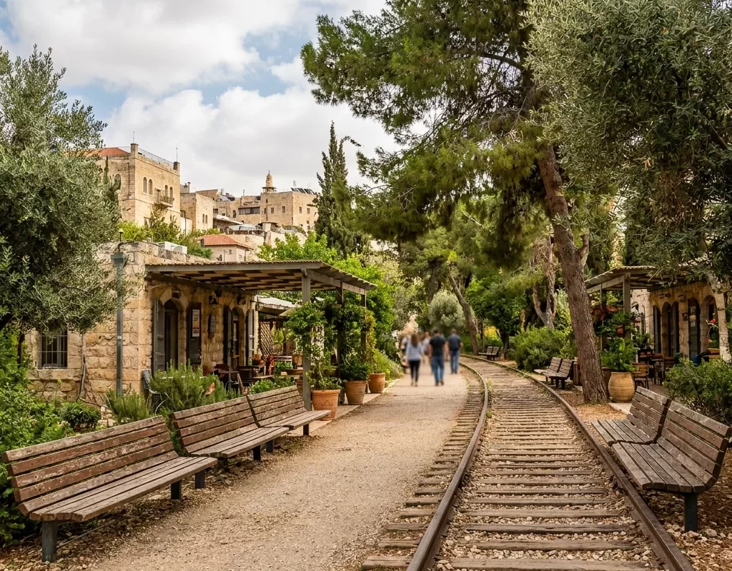 שביל המסילה בעמק רפאים