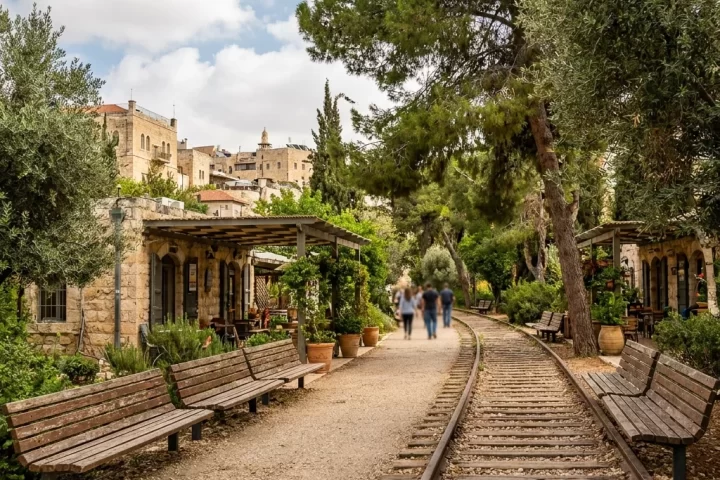 שביל המסילה בעמק רפאים