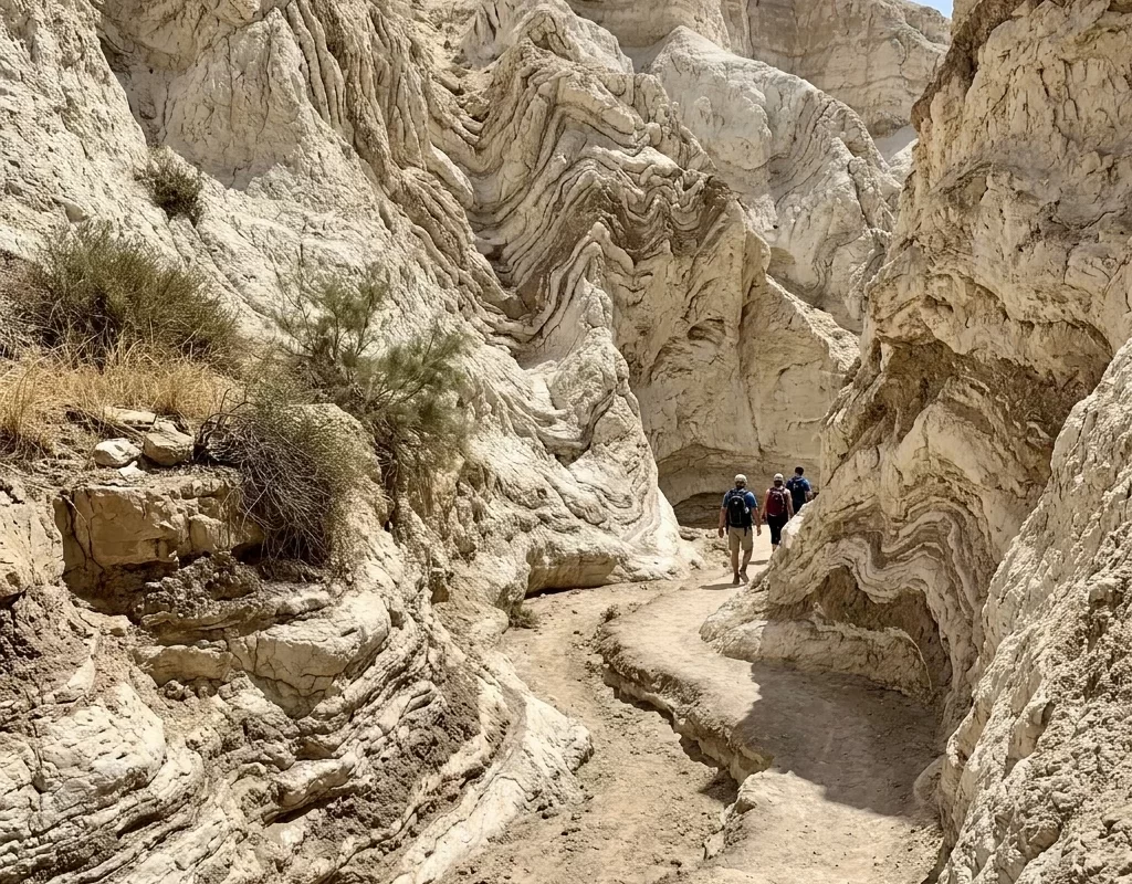 נחל פרצים — הקניון הלבן